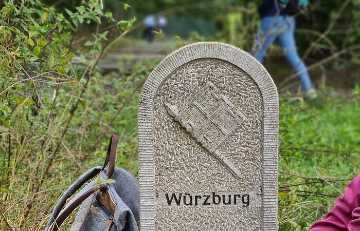 Würzburgs Stadtgrenze