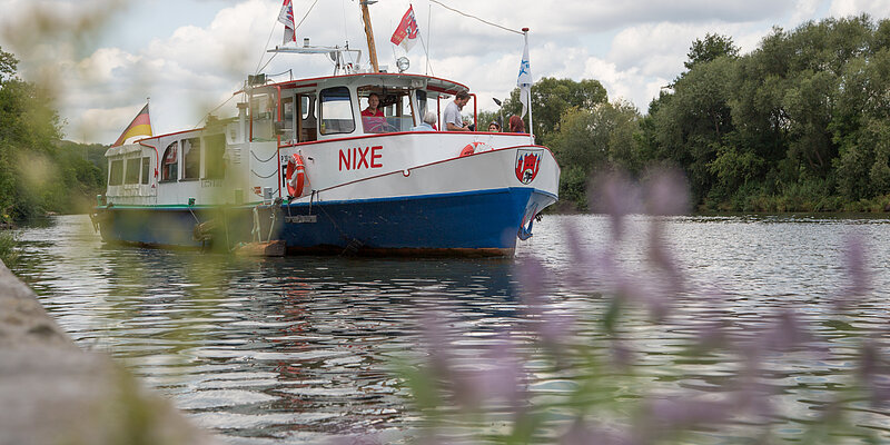 Main river ferry and excursion boat Nixe