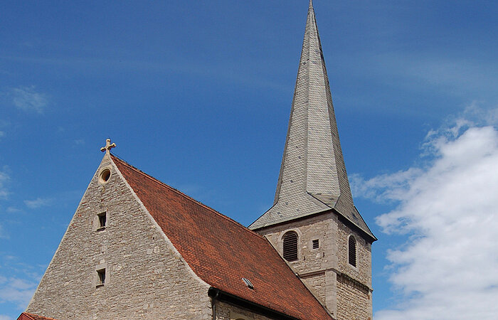 Segnitz St. Martinskirche/ Foto Norbert Bischoff
