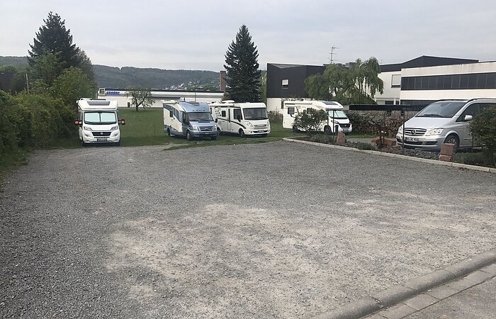 Wohnmobilstellplatz an Kaisers Weinland Hotel Hammelburg