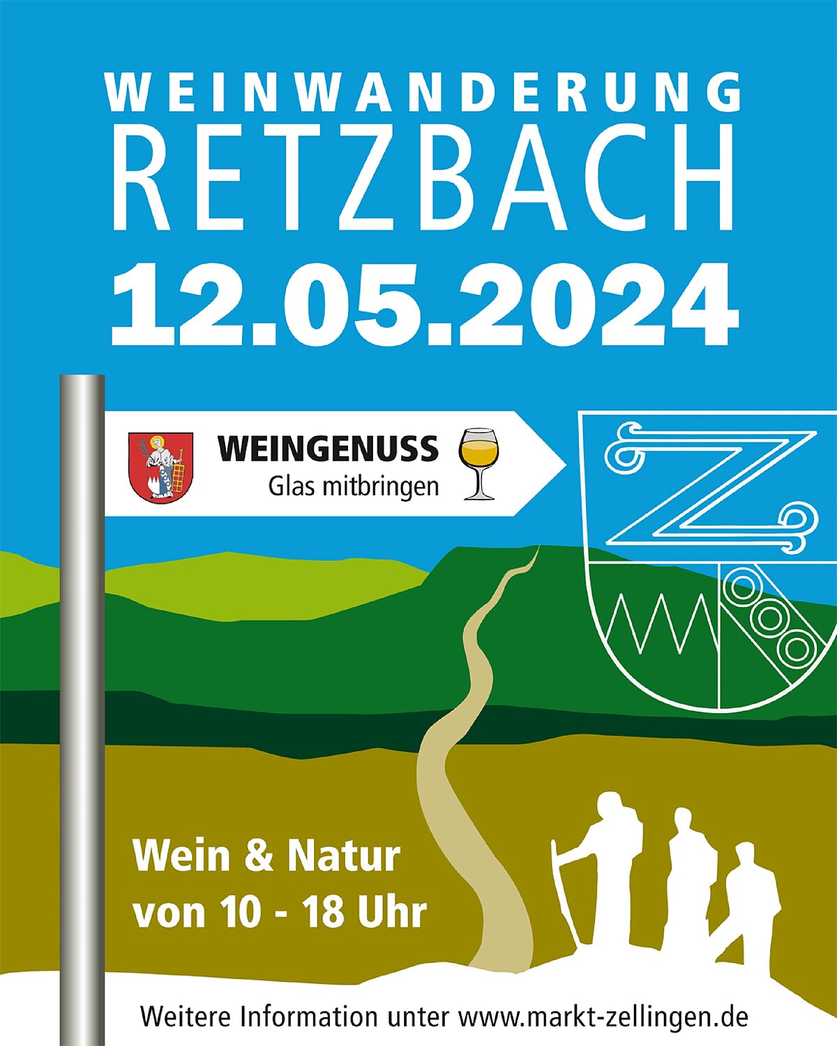 Poster Weinwanderung Retzbach