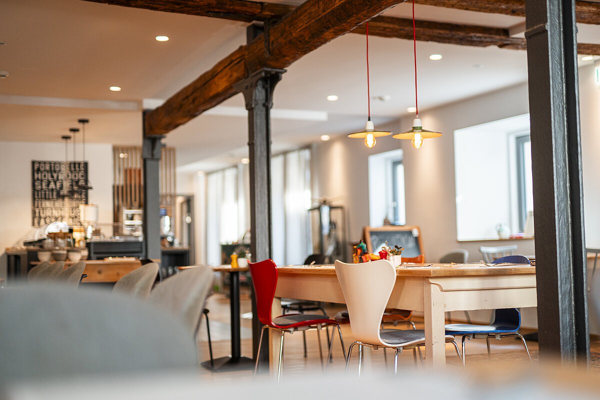 Frückstücksraum im Hotel Wilma
