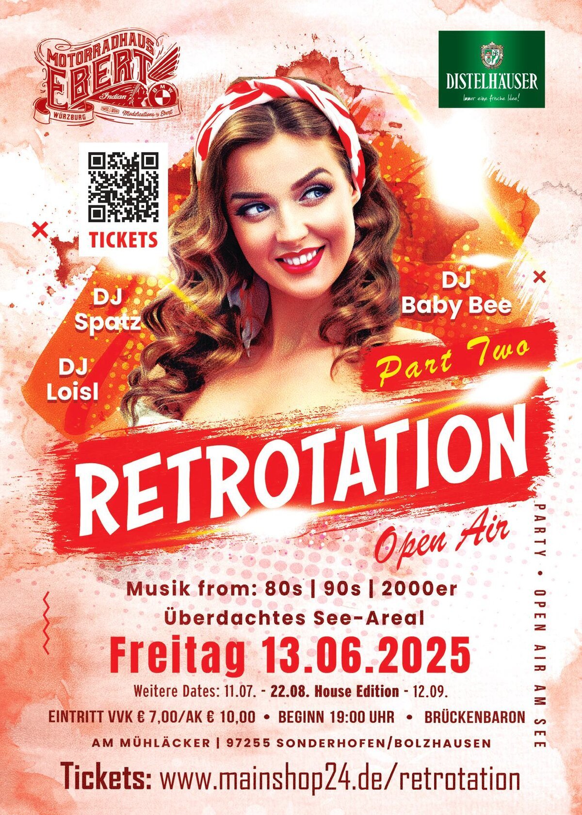 Plakat für RETROTATION Open Air