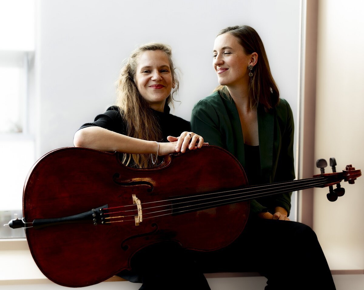 Die Musikerinnen Duo Joradn & Saladin