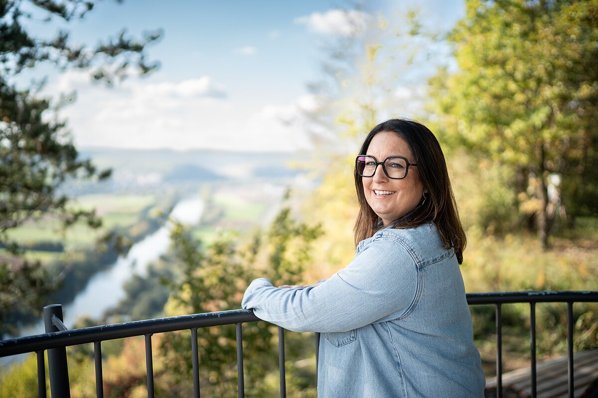Karlstadt - Blick über das Maintal Weitreichender Blick über das Maintal