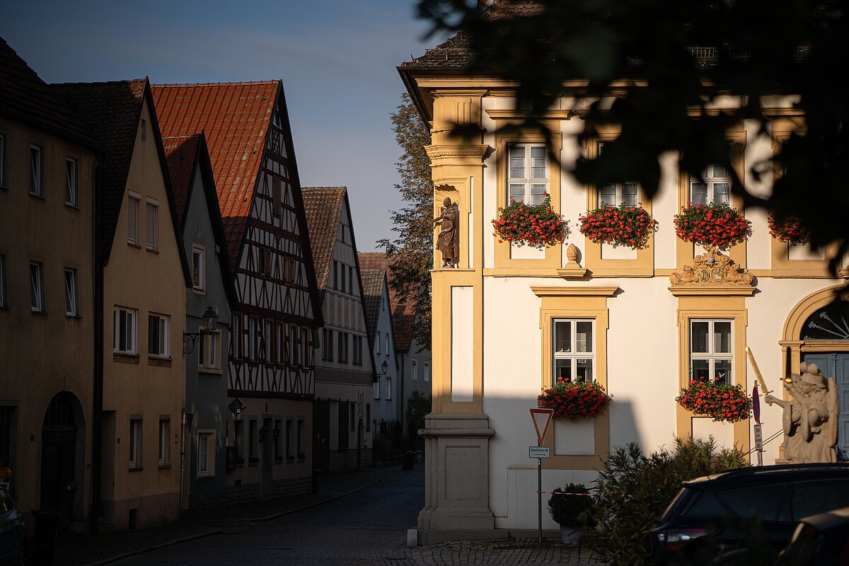 Rathaus in der Sonne