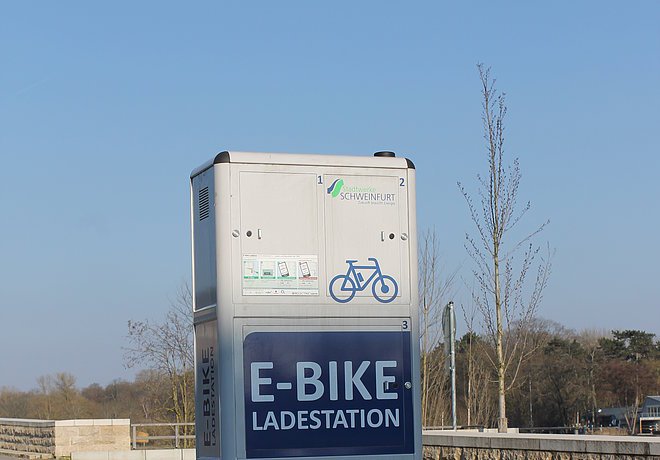 E-Bike Ladestation Schweinfurt
