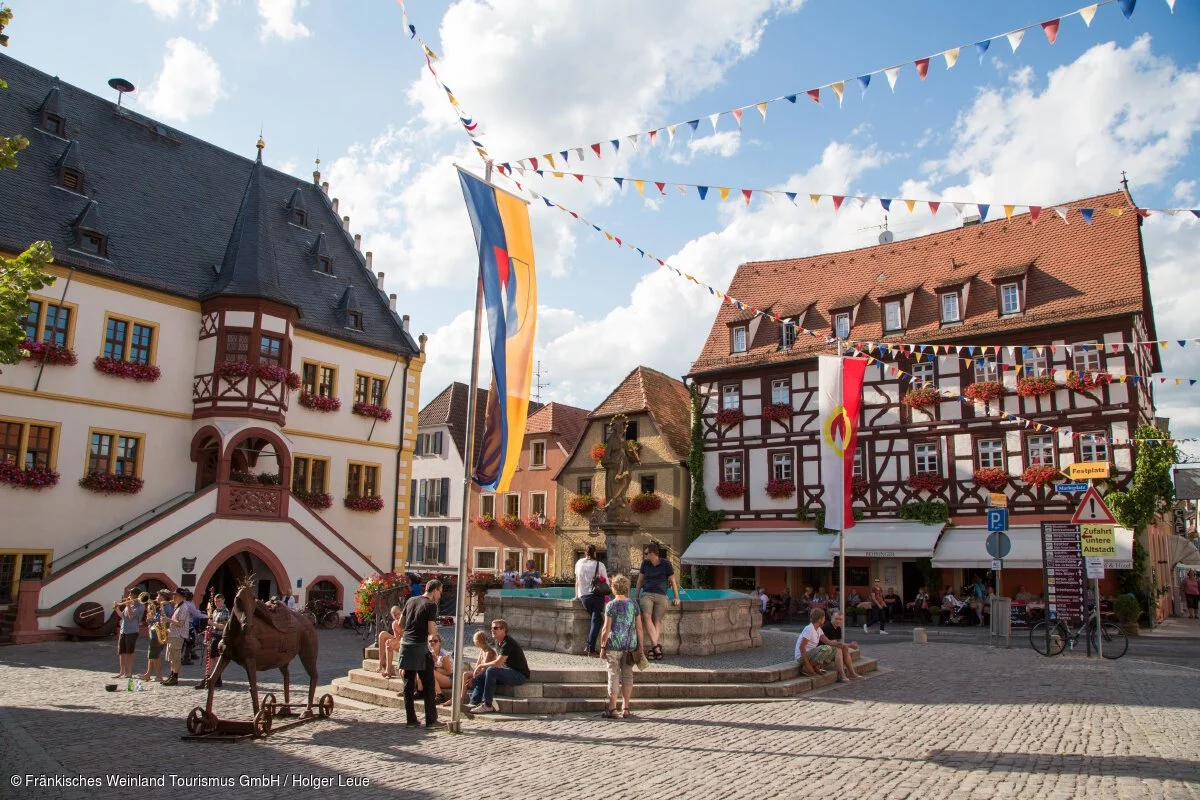 Volkach Marktplatz